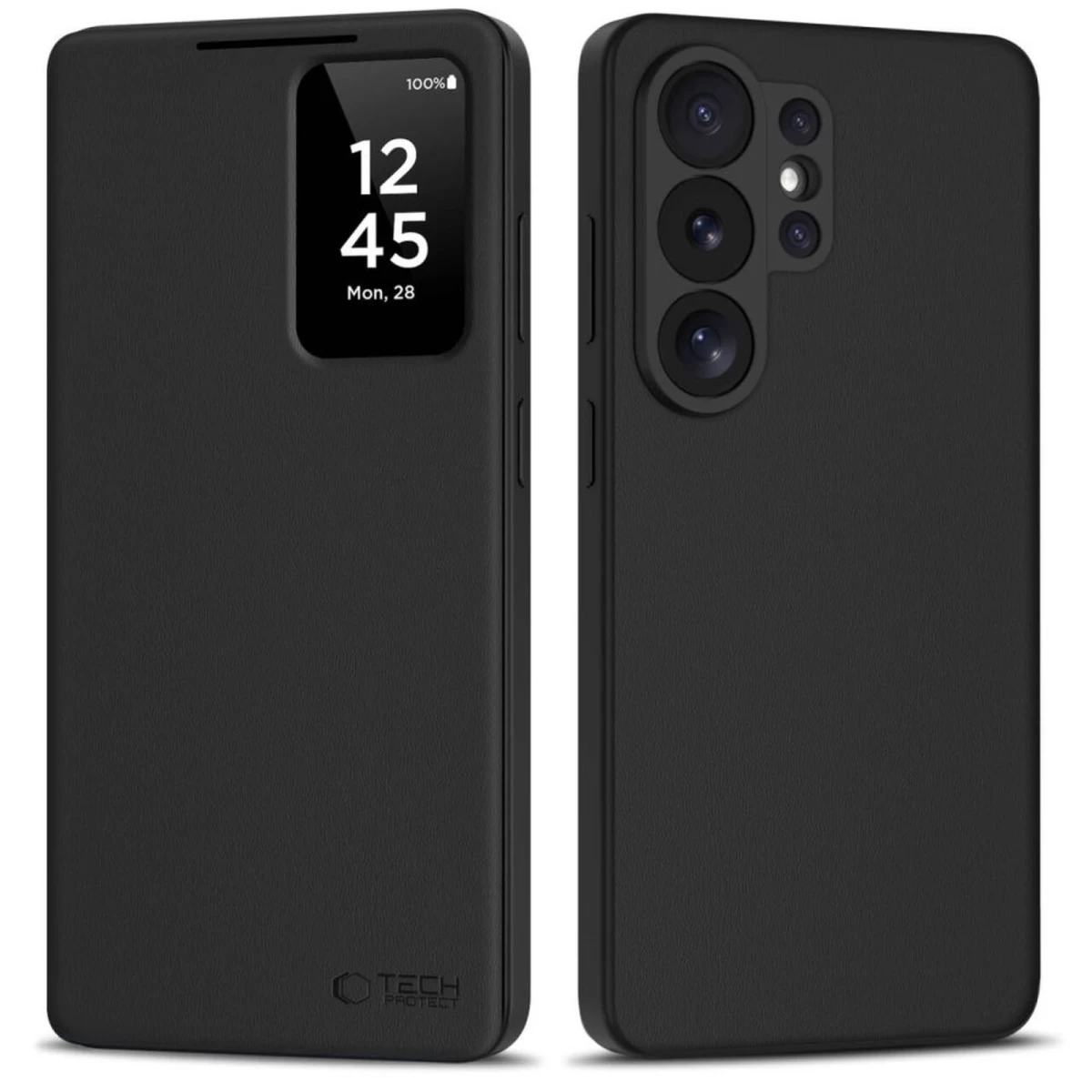 samsung Galaxy S26 Ultra Smart Wallet Dėklas - Juodas