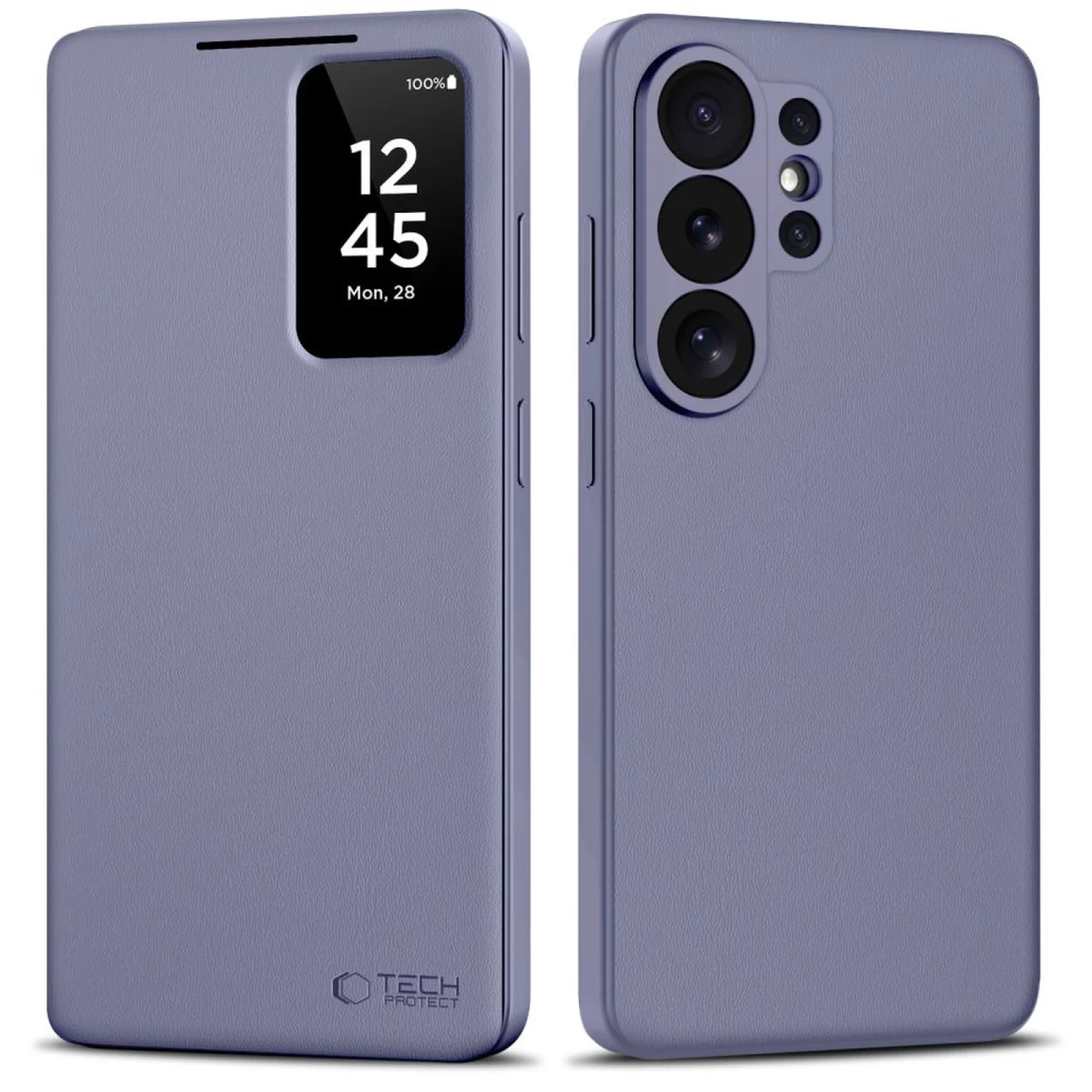 samsung Galaxy S26 Ultra Smart Wallet Dėklas - Violetinis