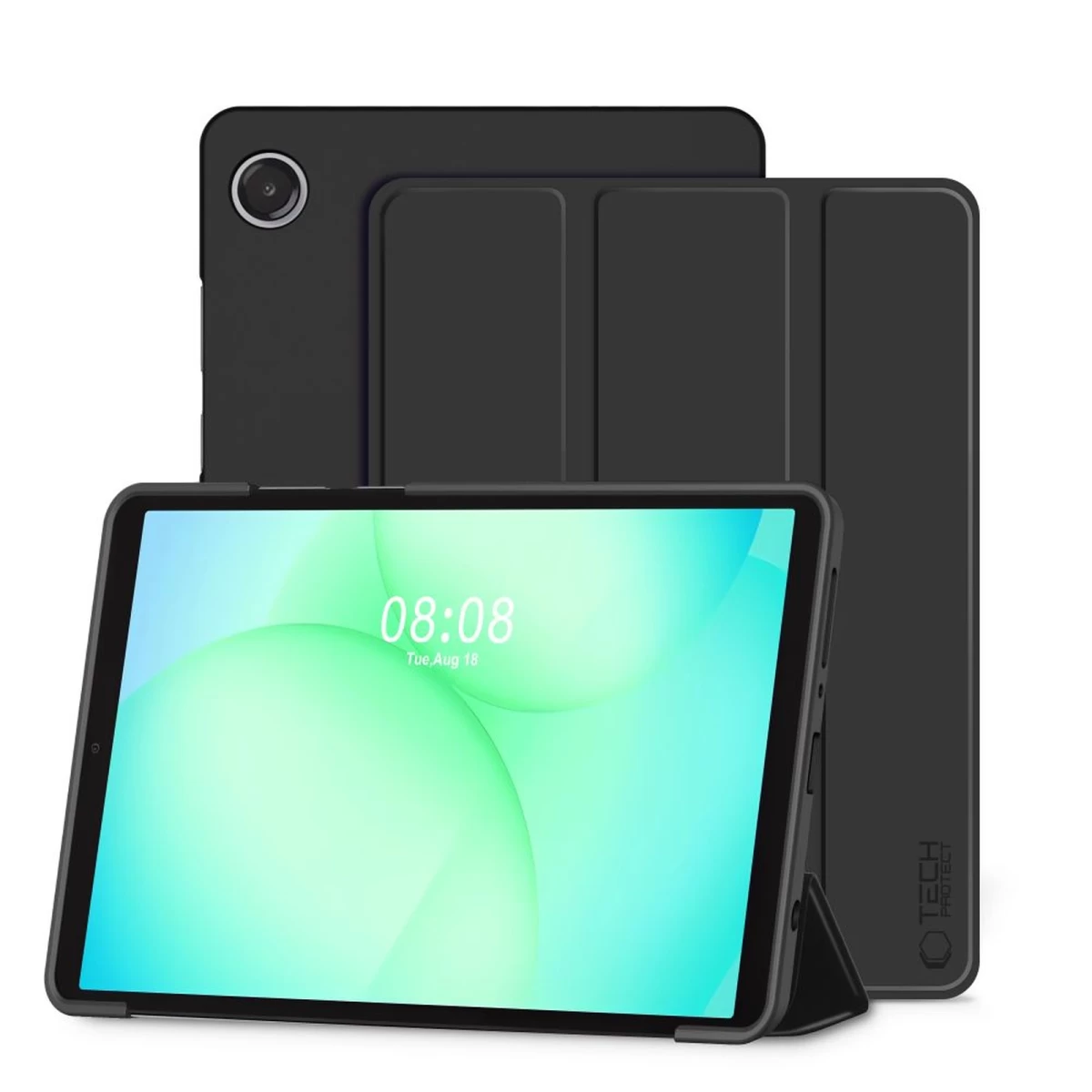 samsung Galaxy Tab A9 / A11 8.7 X110 / X115 / X133 / X135 Smartcase Dėklas - Juodas