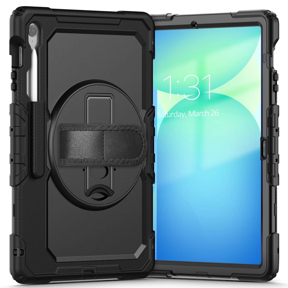 samsung Galaxy Tab S10 Fe+ Solid Dangtelio įvorė - Juoda