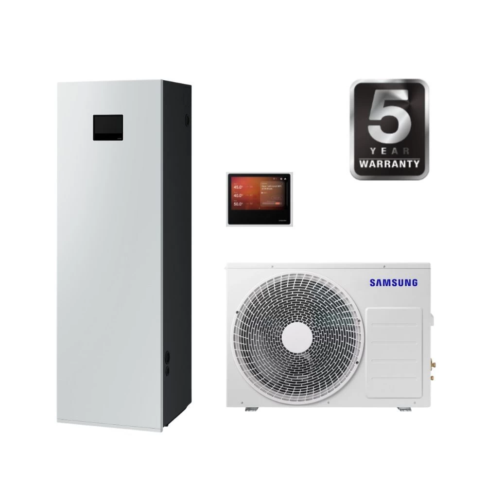 Samsung oras–vanduo šilumos siurblys su WiFi, 6.0/6.5 kW