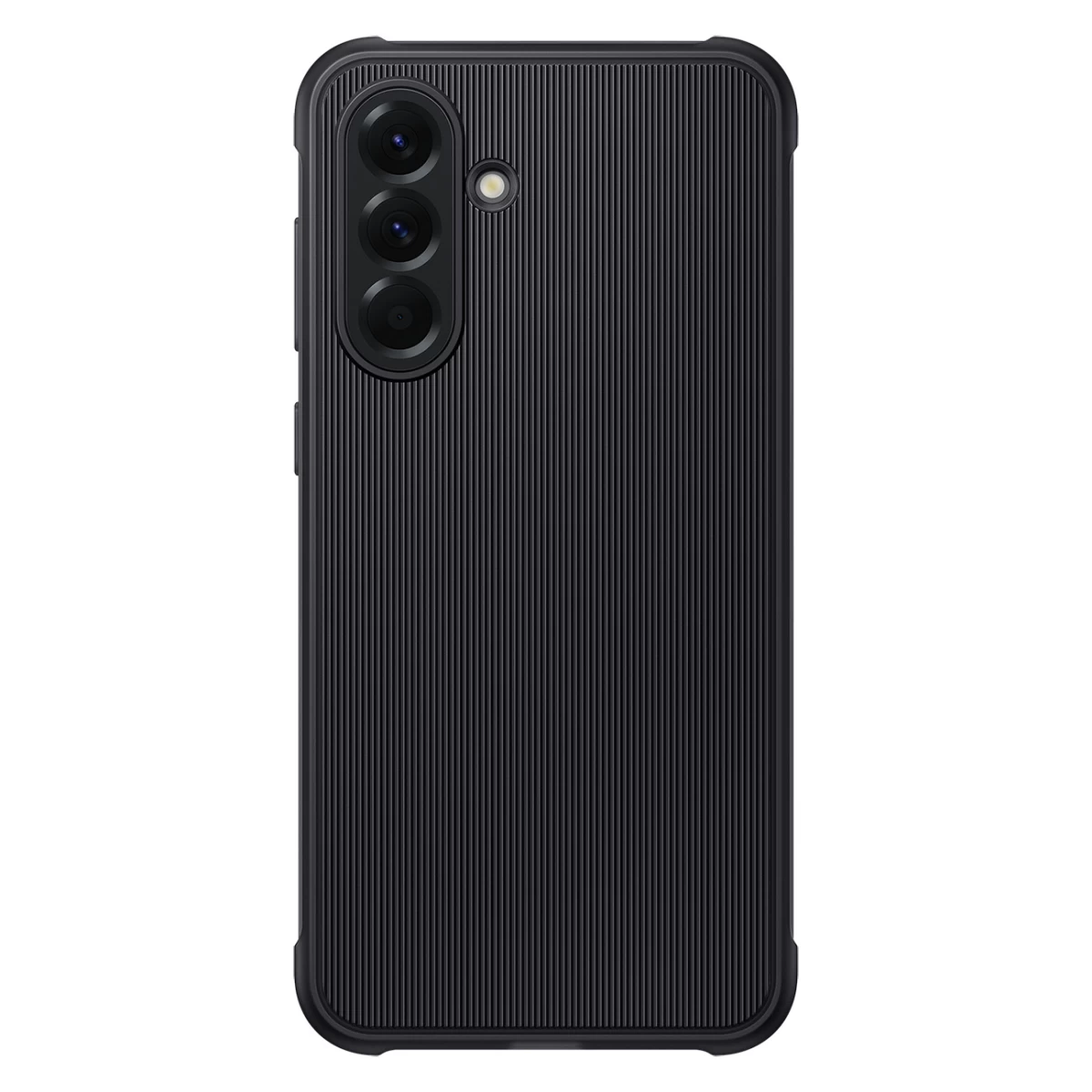 samsung Tvirtas Silikoninis Dėklas, Skirtas samsung Galaxy A56 5g - Juodas