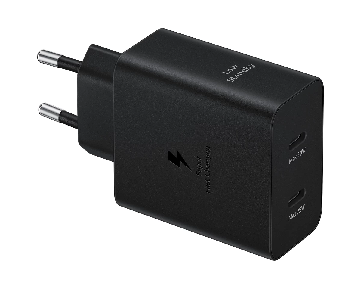 samsung Usb-c Tinklo įkroviklis 50 W Su Usb-c Kabeliu - Juodas
