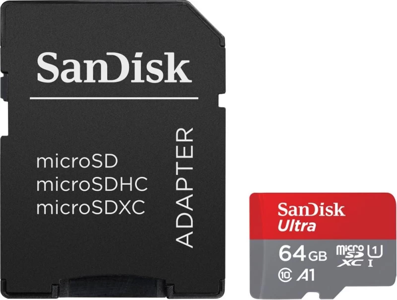 Sandisk 64gb Atminties Kortelės Sd Adapteris