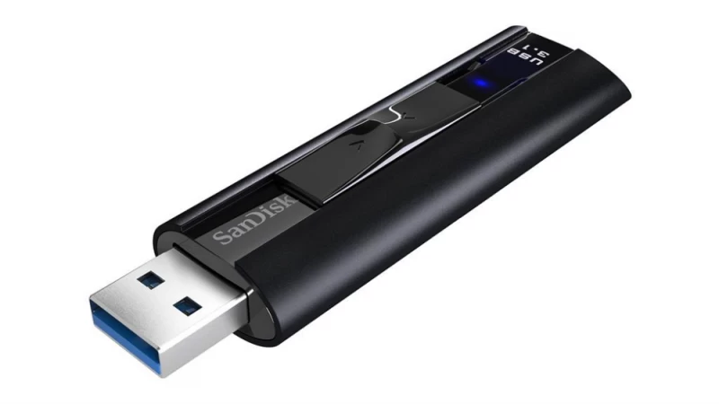 Sandisk Extreme Pro Flash Diskas (128 Gb / Juodas )