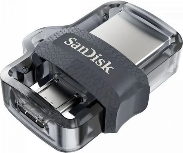Sandisk Sddd3-256g-g46 Flash Diskas (256 Gb /usb 3.0 / Pilkas )