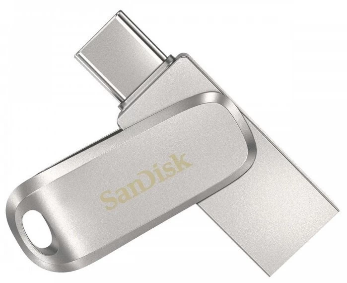 Sandisk Ultra Dual Drive Luxe 512 Gb (512 Gb / Sidabrinė )