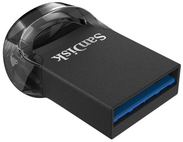 Sandisk Ultra Fit Flash Diskas (32 Gb / Juodas )
