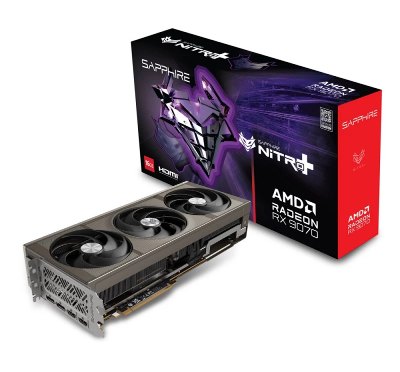 Sapphire Nitro+ Rx 9070 Gaming Oc 16 Gb Vaizdo Plokštė (11349-01-20g)