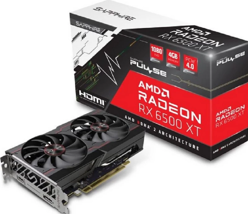 Sapphire Pulse Rx 6400 Gaming 4gb Gddr6 (11315-01-20g) Vaizdo Plokštė