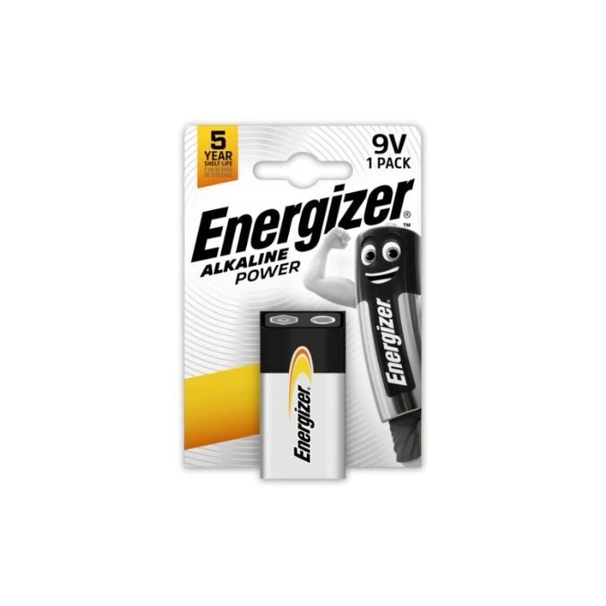 Šarminė baterija 6LR61 (1604, 6F22) 9V Alkaline Power Energizer Šarminė baterija 6LR61 (1604, 6F22) 9V Alkaline Power Energizer