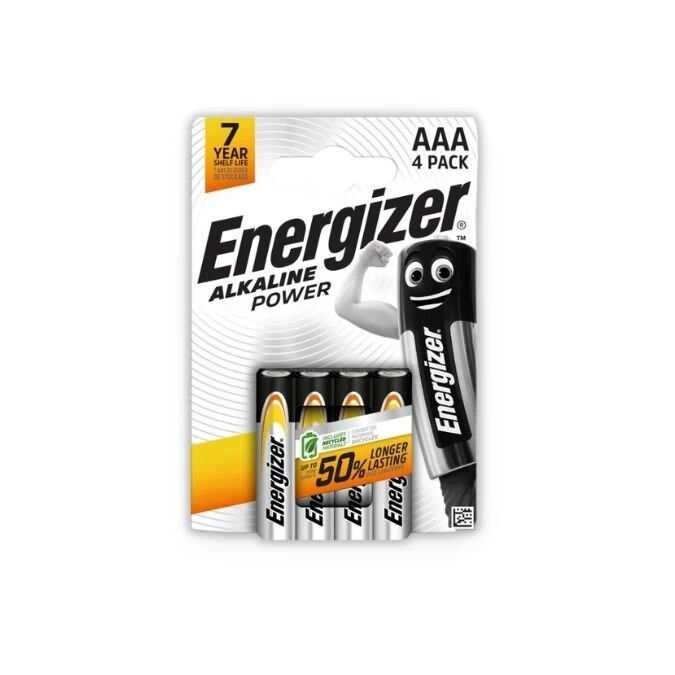 Šarminė baterija LR03 (AAA, E92) 1.5V Alkaline Power Energizer, 4 vnt. Šarminė baterija LR03 (AAA, E92) 1.5V Alkaline Power Energizer, 4 vnt.