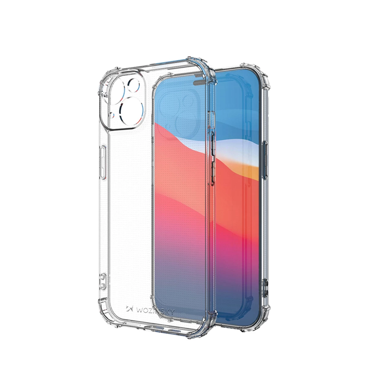 šarvuotas Dėklas Iphone 14 Plus Anti Shock Skaidrus