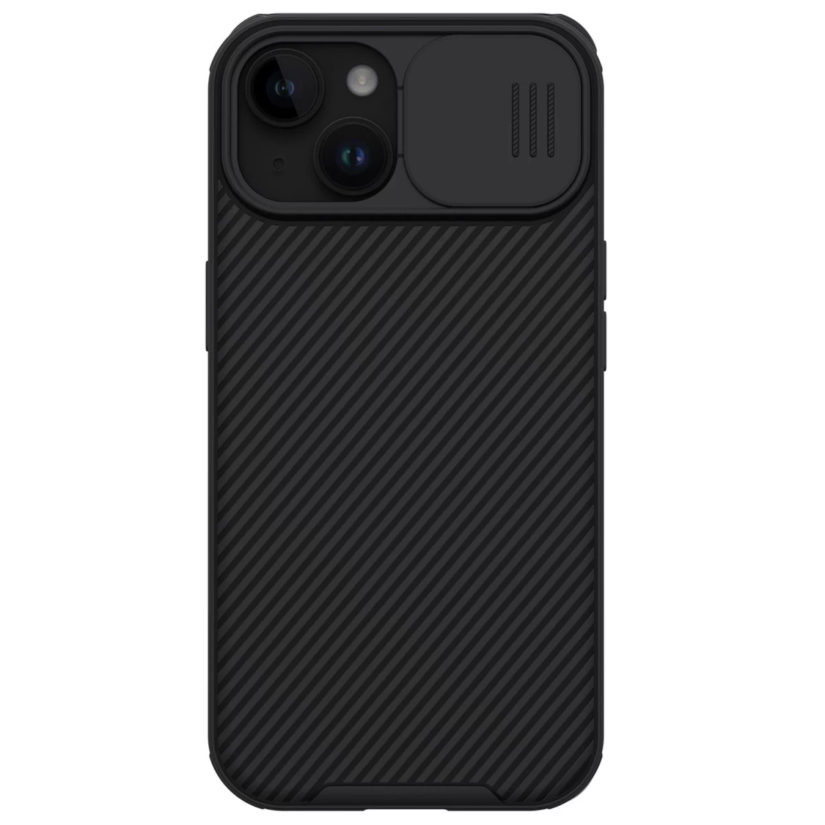 šarvuotas Dėklas Nillkin Camshield Pro Magnetinis Dėklas Iphone 15 Plus Su Kameros Dangteliu - Juodas šarvuotas Dėklas Nillkin Camshield Pro Magnetinis Dėklas Iphone 15 Plus Su Kameros Dangteliu - Juodas