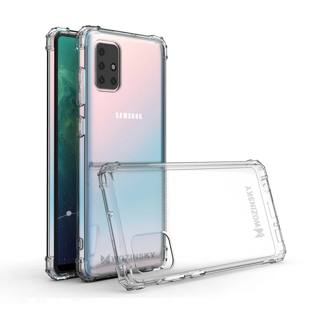 šarvuotas Dėklas Samsung Galaxy A72 4g Anti Shock Skaidrus