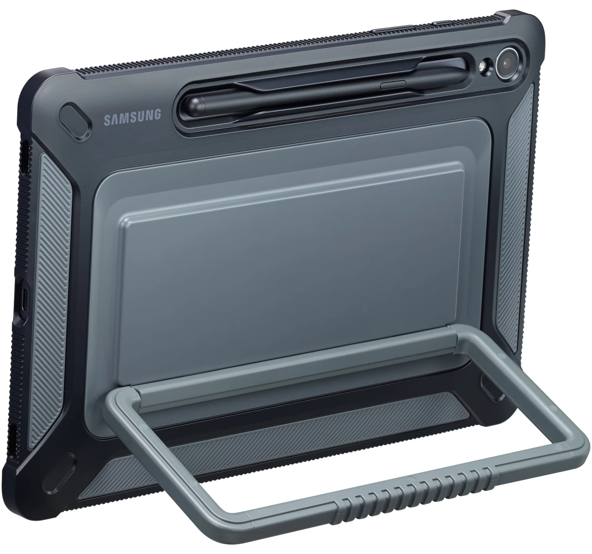 šarvuotas Dėklas samsung Galaxy Tab S9 Lauko Dangtelis Titano Spalvos