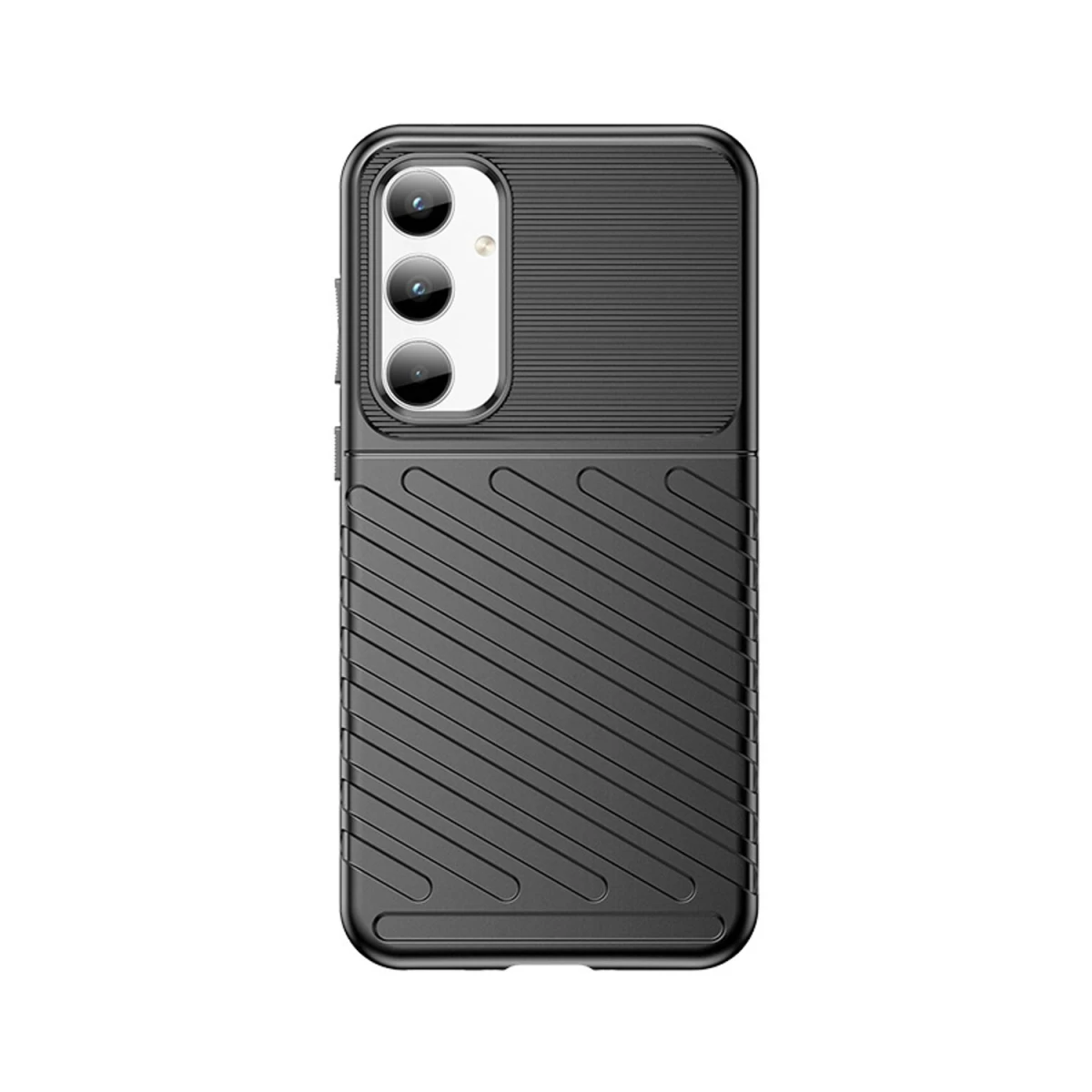 šarvuotas Dėklas thunder Case Dėklas samsung Galaxy A35 - Juodas