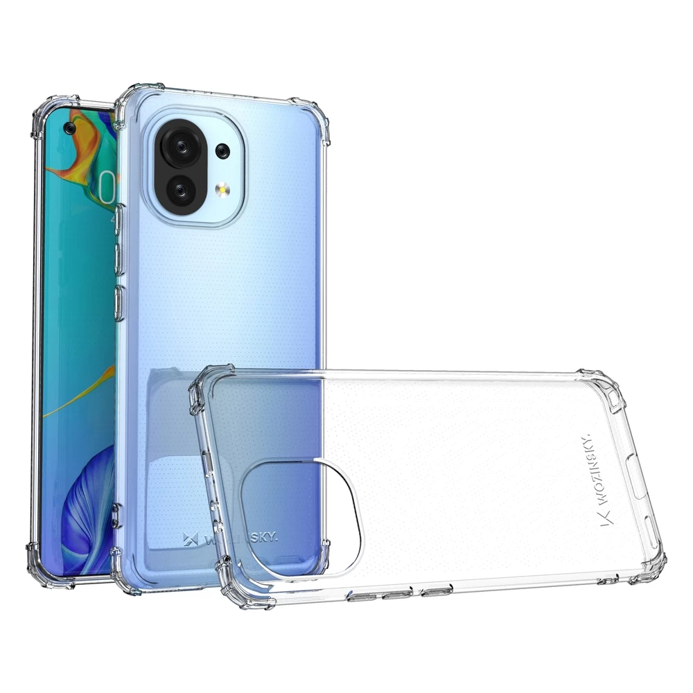 šarvuotas Dėklas Xiaomi Mi 11 Anti Shock Skaidrus