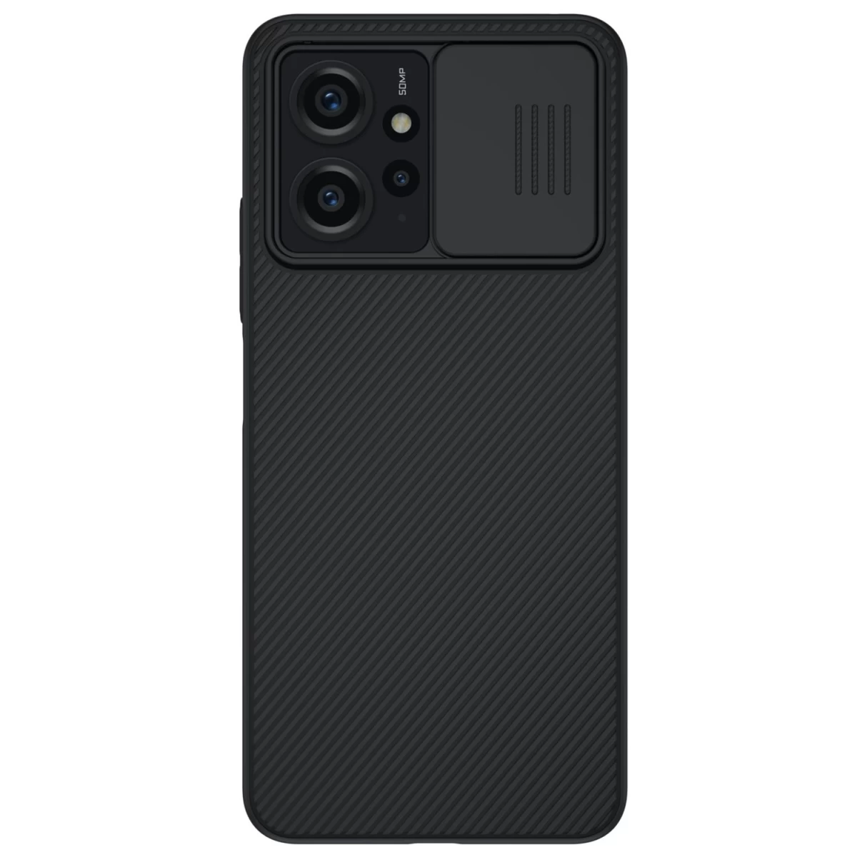šarvuotas Dėklas xiaomi Redmi Note 12 Su Kameros Dangteliu Nillkin Camshield Case - Juodas