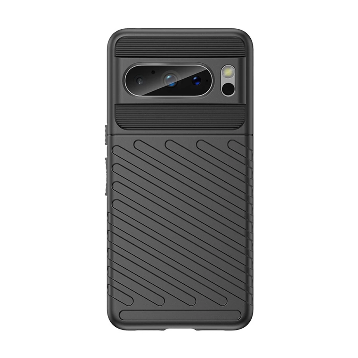 šarvuotas google Pixel 8 Korpusas thunder - Juodas