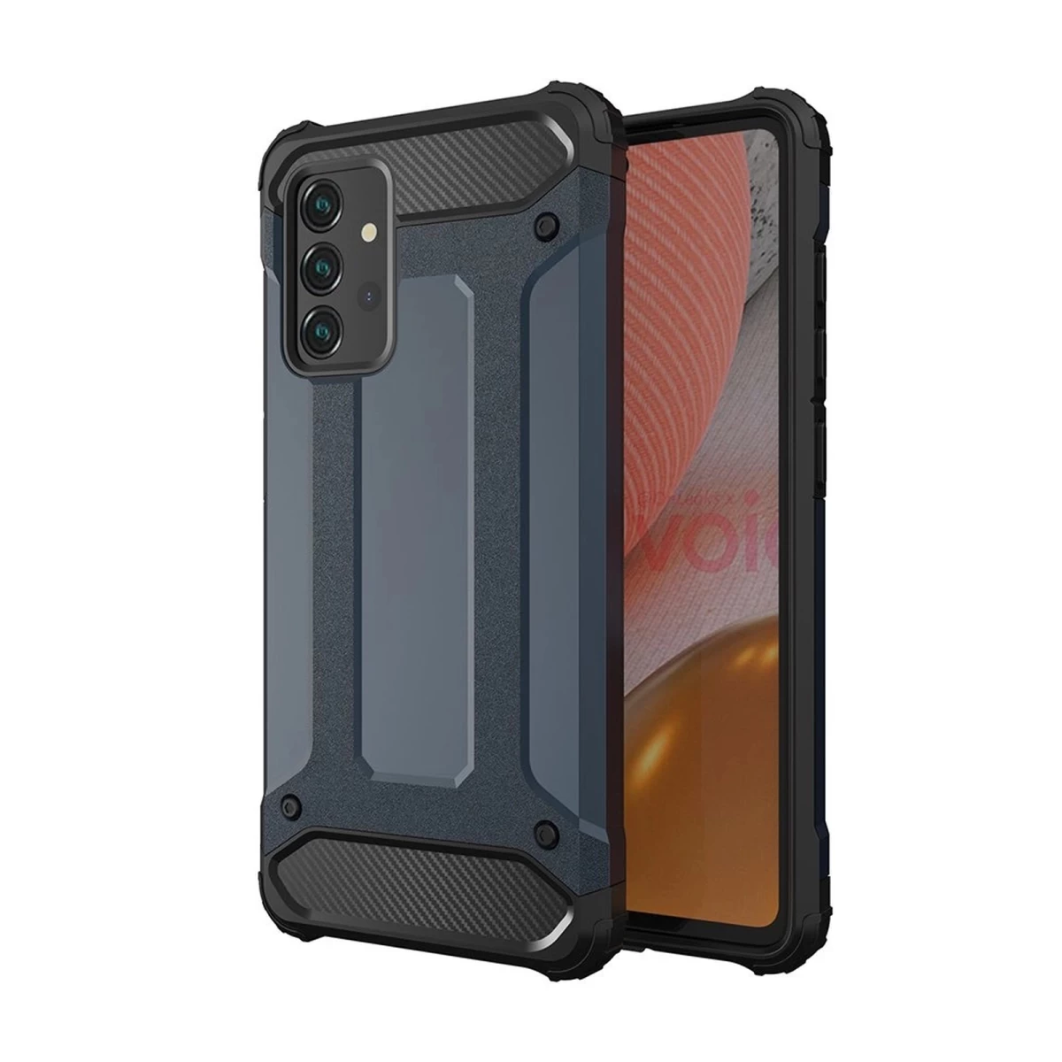 šarvuotas Hibridinis Dėklas samsung Galaxy A26 Hybrid Armor - Mėlynas