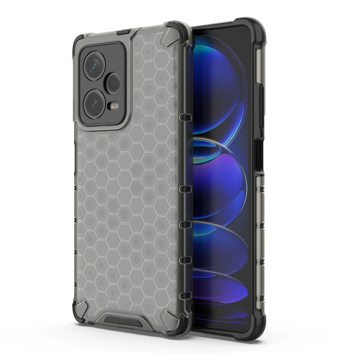 šarvuotas Hibridinis Dėklas xiaomi Redmi Note 12 Pro+ Honeycomb Black