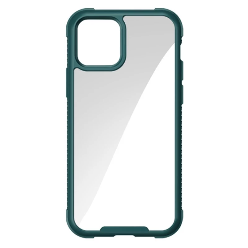 šarvuotas Tvirtas Dėklas Iphone 12 Pro Max Frigate Series žalias