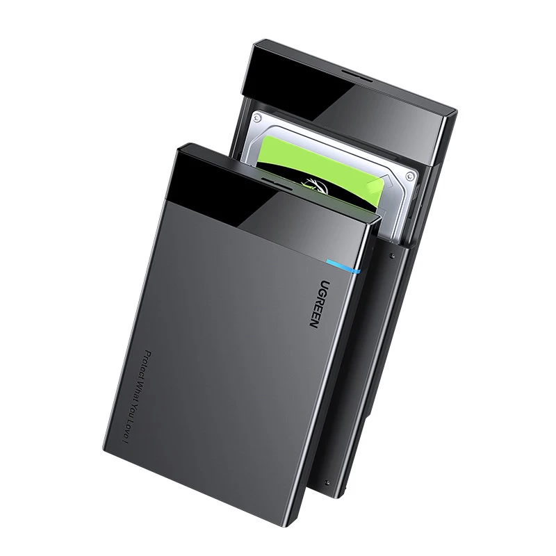 Sata 2,5&#039;&#039; 6 Tb Usb-c 3.0 Disko Korpusas, Juodas