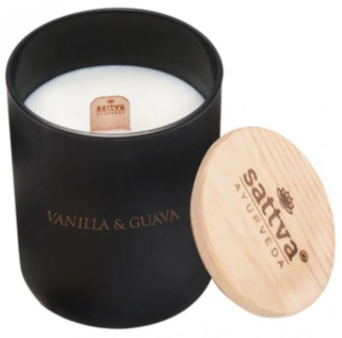 Sattva, Vanilė Ir Gvajavos žvakė, 500g.
