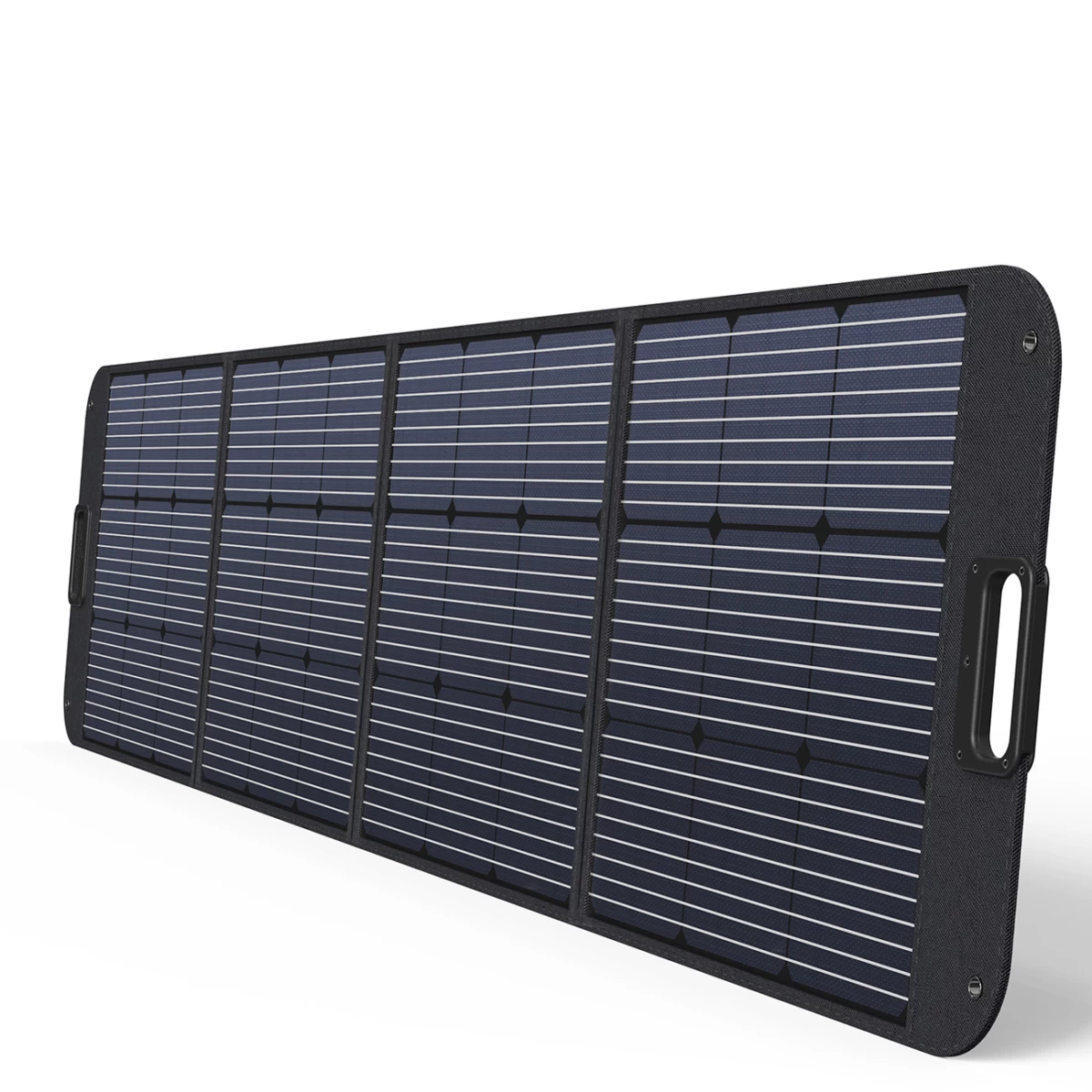 Saulės įkroviklis 200w Nešiojamasis Saulės Kolektorius Juodas