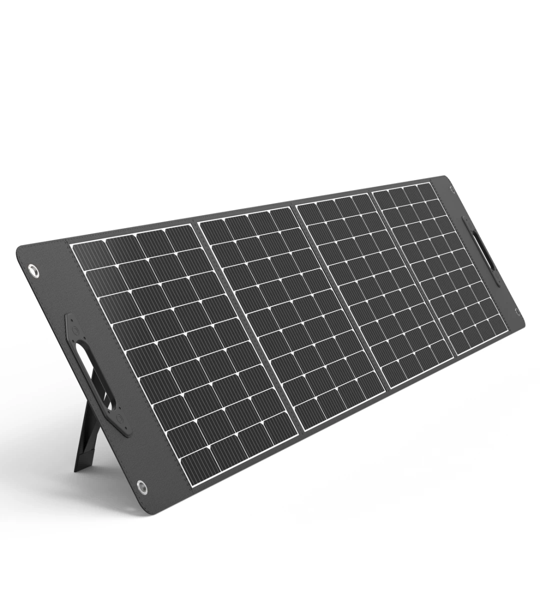 Saulės Kempingo įkroviklis Saulės Baterija Sulankstoma 400w Juoda