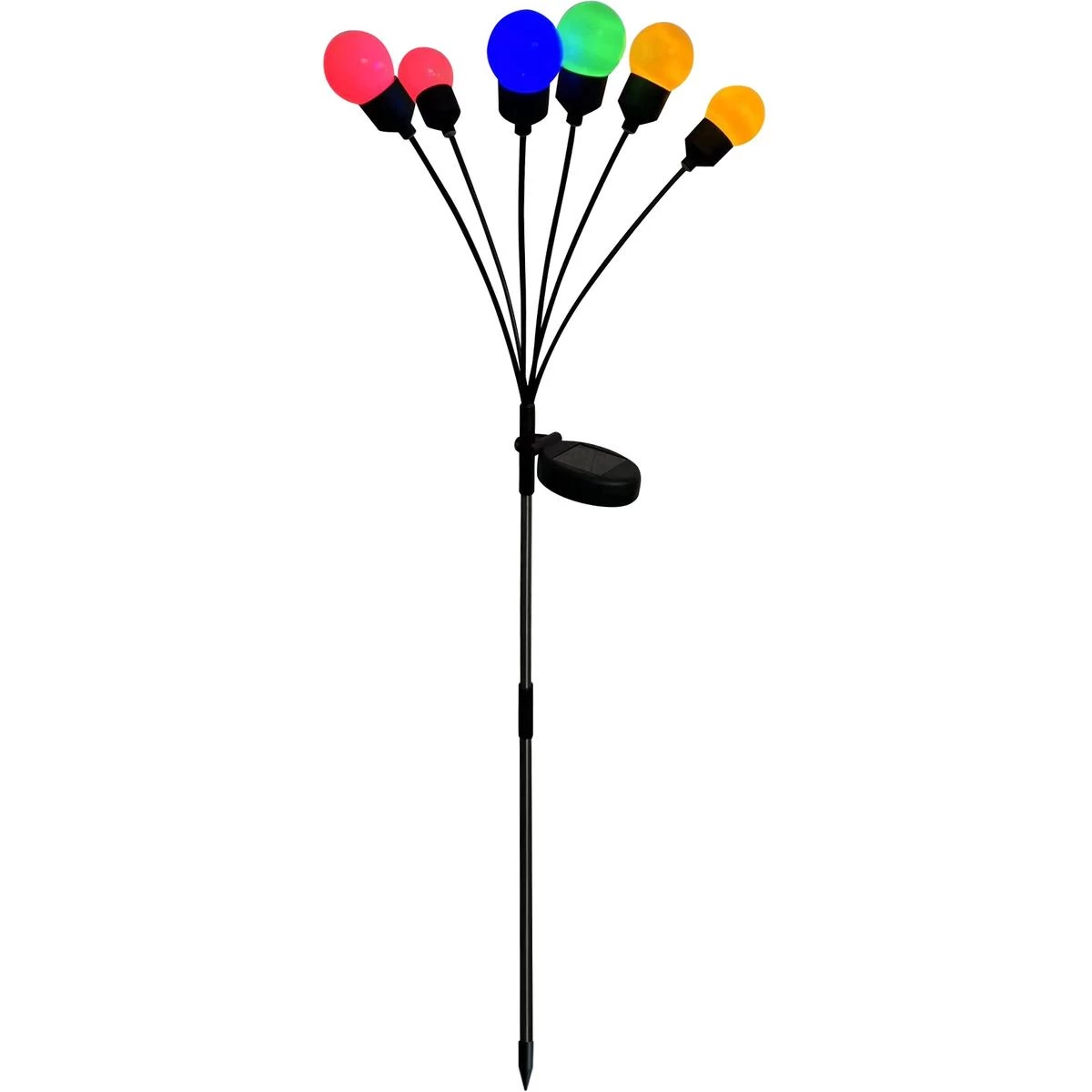 Saulės Lempa šokantys Vėjyje Spalvingi Kamuoliai 6 Led 75cm Xxl