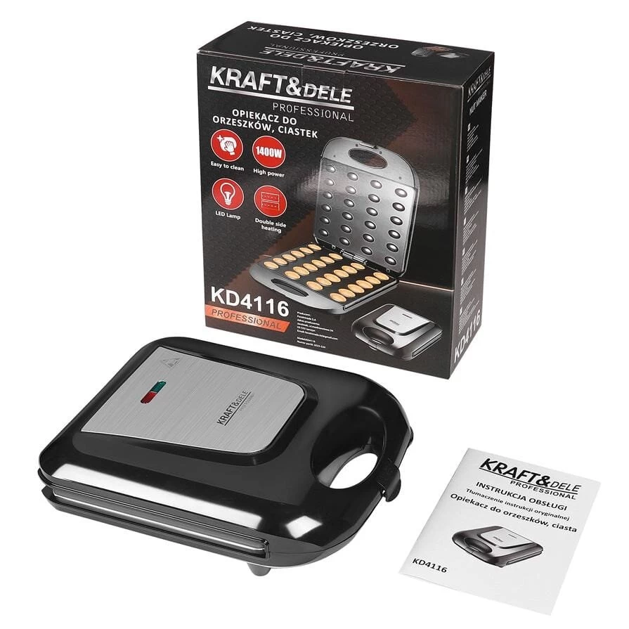 Sausainių keptuvė 1400W Kraft&amp;Dele, KD4116