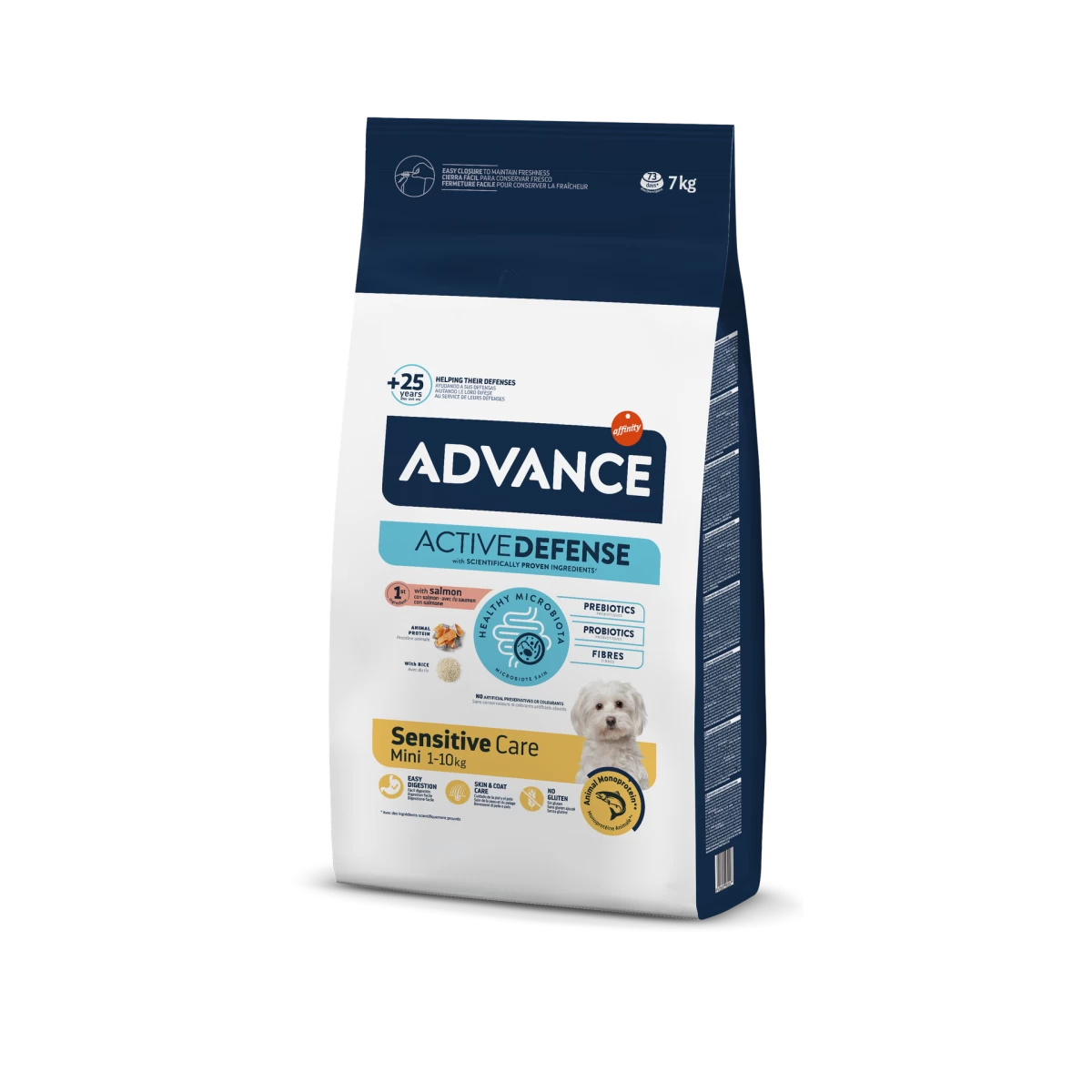 Sausas maistas Advance Dog Mini Sensitive Salmon Rice, AD921515