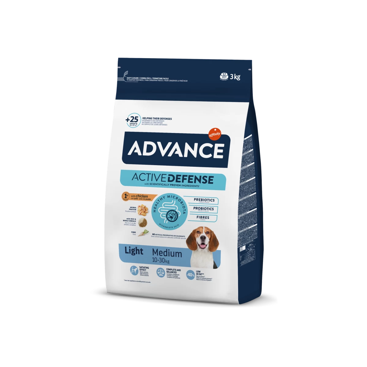 Sausas maistas Advance Medium Light 3 kg, AD509319