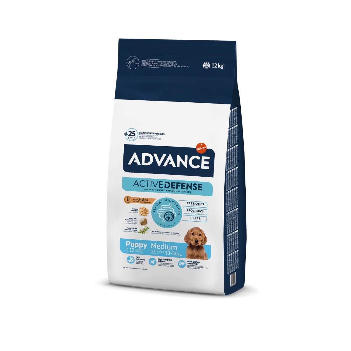 Sausas maistas Advance Puppy Protect Medium 12 kg