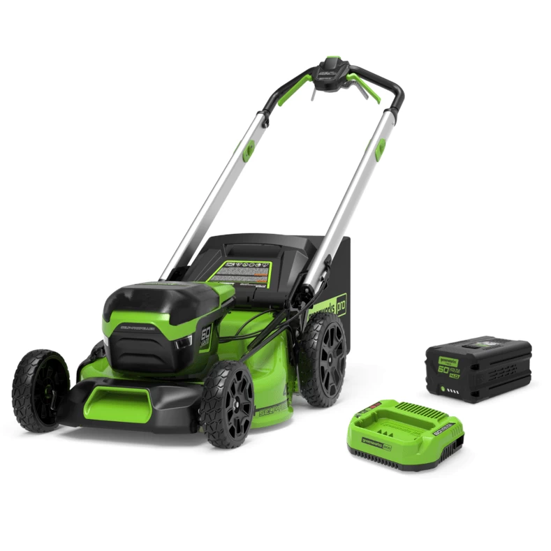 SAVAEIGĖ VEJAPJOVĖ 51cm 60V (kroviklis ir 4Ah akumuliatroius) Greenworks GD60LM51SP SAVAEIGĖ VEJAPJOVĖ 51cm 60V (kroviklis ir 4Ah akumuliatroius) Greenworks GD60LM51SP