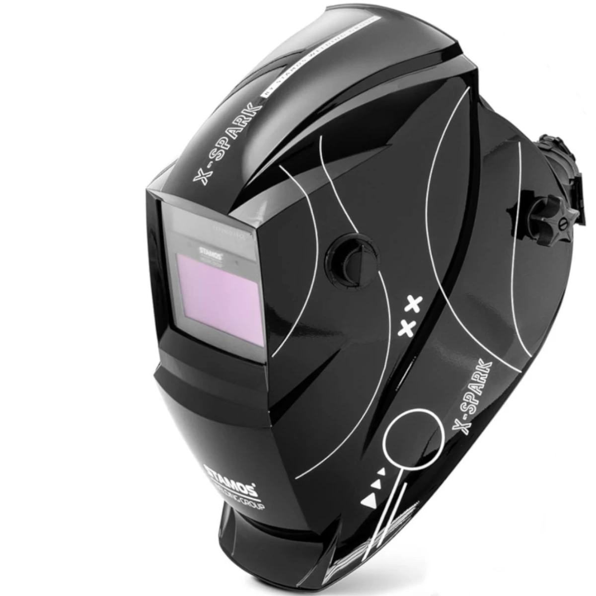 Savaime Tamsėjantis Automatinis Suvirinimo Skydelis Su šlifavimo Funkcija X-spark