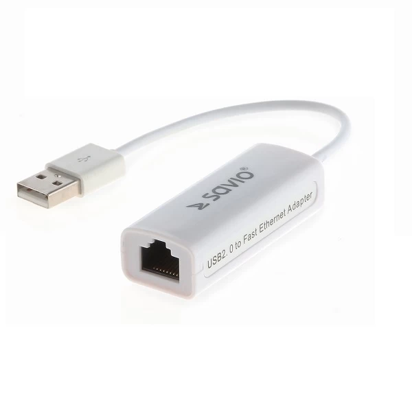 Savio Adapteris Usb-rj45 Cl-24 Usb - Rj-45 (kištukinis Lizdas)