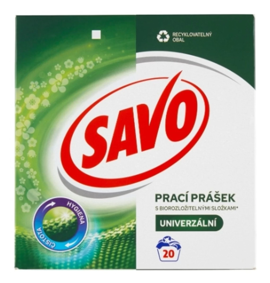 Savo, Universalūs Skalbimo Milteliai, 1,4 Kg.