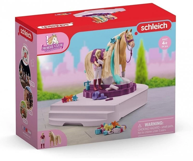 Schleich 42617 Besisukanti Arklių Priežiūros Stotis