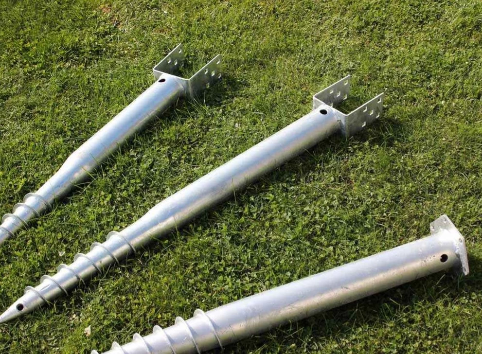 Sraigtiniai poliai terasoms