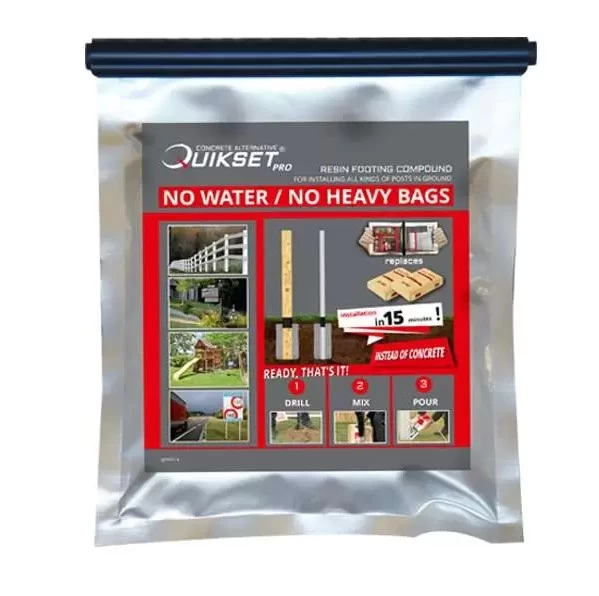 Montavimo masė Quikset (terasos įrengimas be betonavimo per 15 minučių)