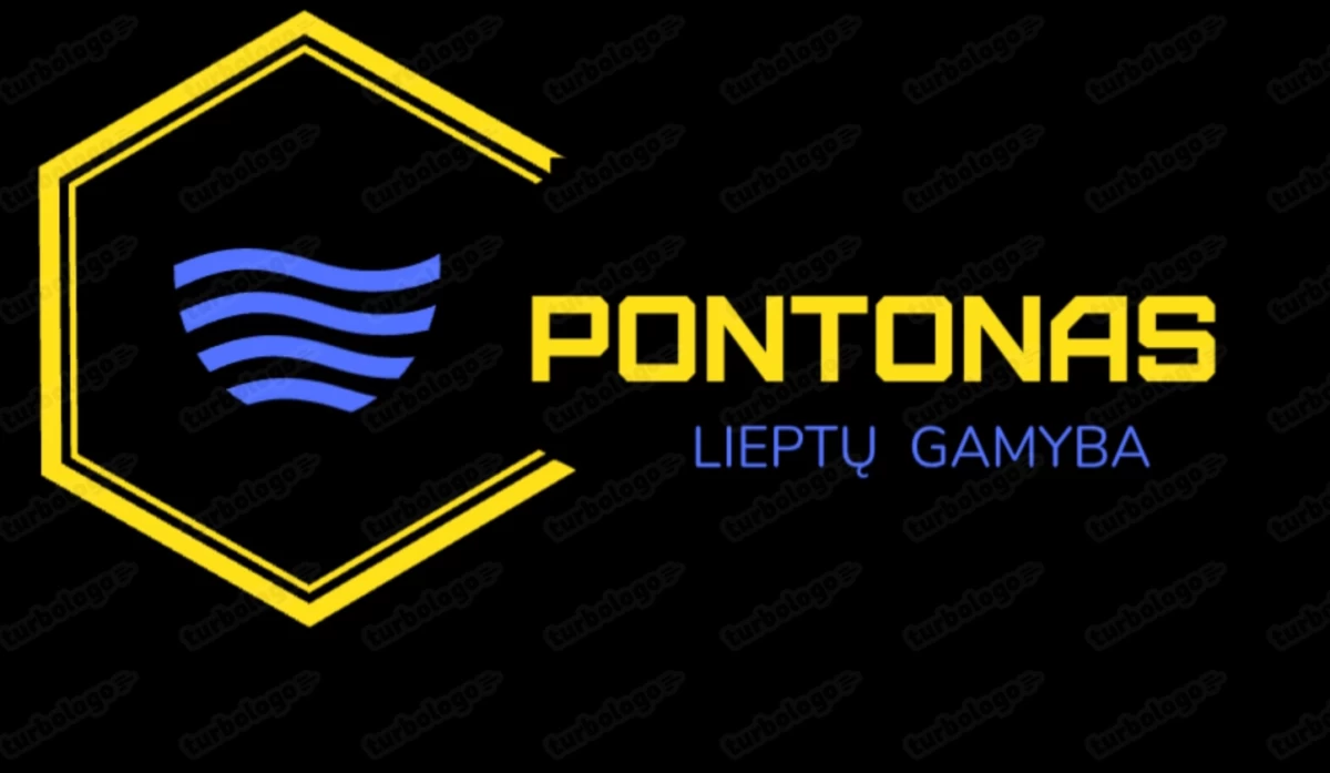 Pontoninių lieptų gamyba, statyba