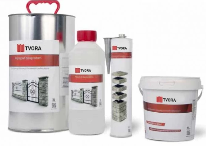 Betoninės tvoros įrengimo priedai ir chemija