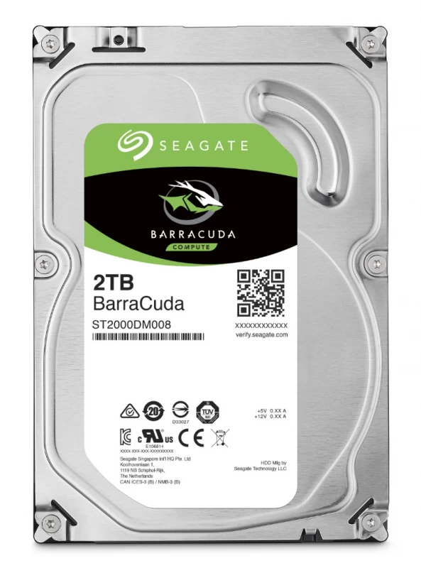 Seagate Barracuda Server Hdd St2000dm008 (2tb /3.5&amp;quot; /7200rpm )