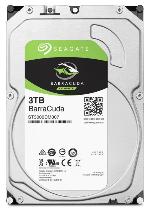 Seagate Barracuda Server Hdd St3000dm007 (3 Tb /3.5&amp;quot; /5400rpm )
