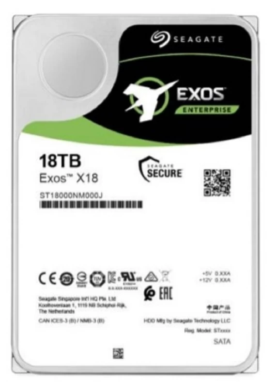 Seagate Exos X18 T10000nm018g Serverio Kietasis Diskas (10 Tb /3.5&amp;quot; /7200rpm )