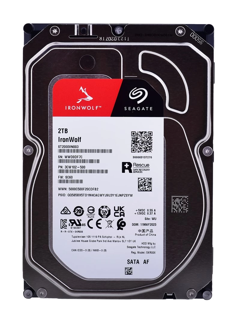 Seagate IronWolf ST2000VN003 internal hard drive 3.5 2000 GB Serial ATA III