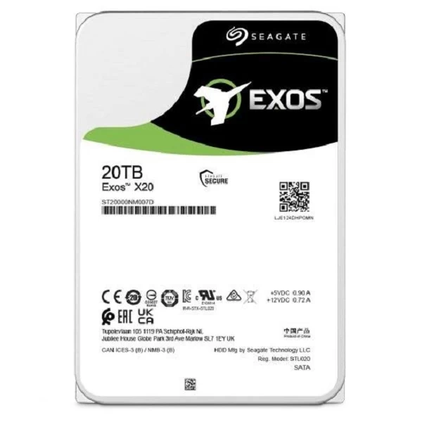 Seagate St20000nm007d (20 Tb / 3,5&amp;quot; /7200rpm )